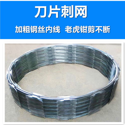 新疆不銹鋼刀片滾籠廠 塔城不銹鋼刀片刺網(wǎng) 烏蘇不銹鋼刀片刺繩